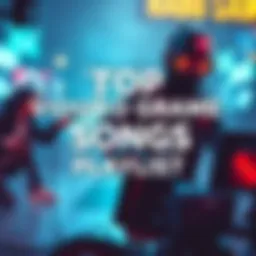 A collection of popular songs from video games including GOW Ragnarok and Horizon Forbidden West with a gaming theme