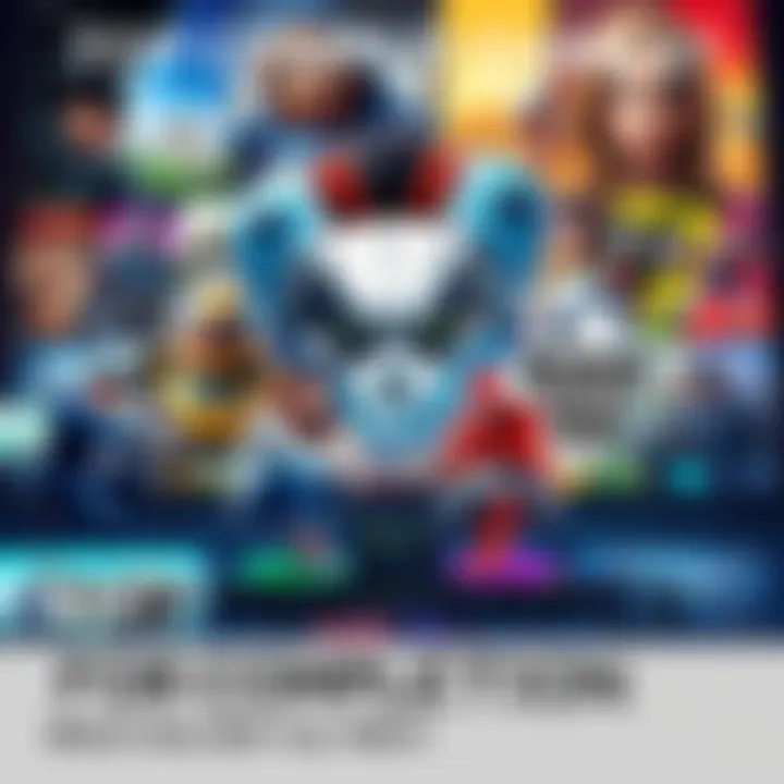 Top Video Games for Completion A collage of popular video games displayed on various gaming consoles, showcasing their covers and characters. Gamers are engaged in playing and discussing strategies.