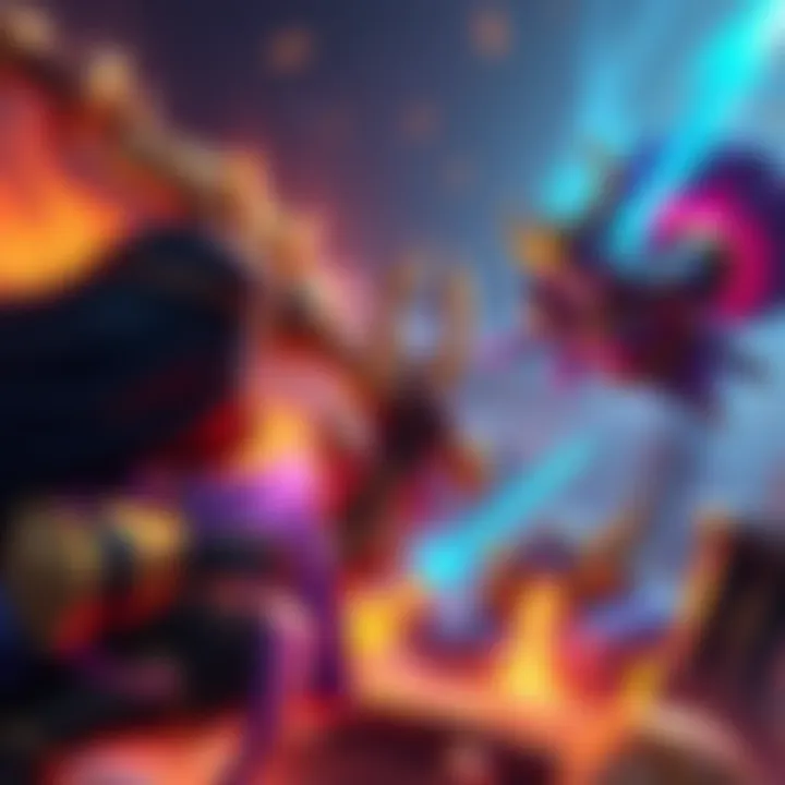 A group of popular YouTubers sharing gameplay tips for Smite, focusing on mid lane strategies.