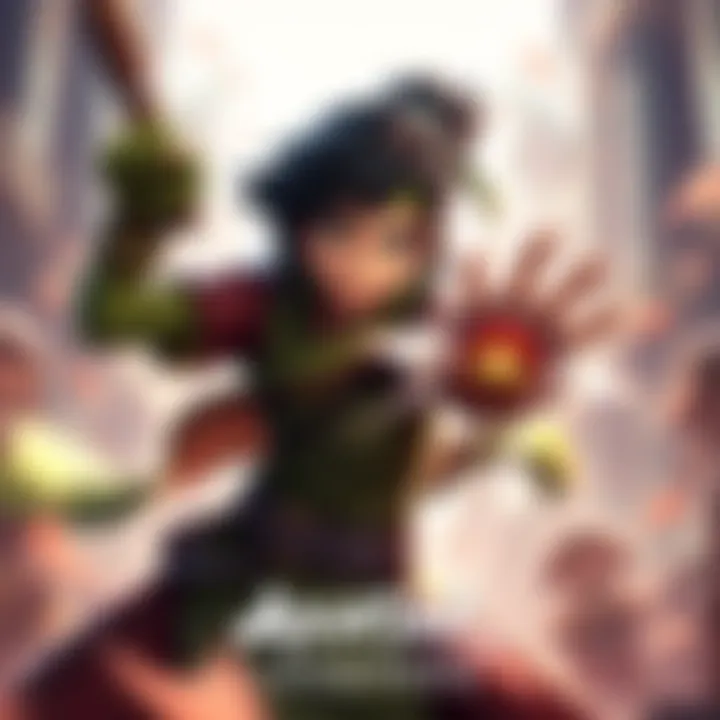 Toph showcases her unique fighting skills in Avatar Legends gameplay