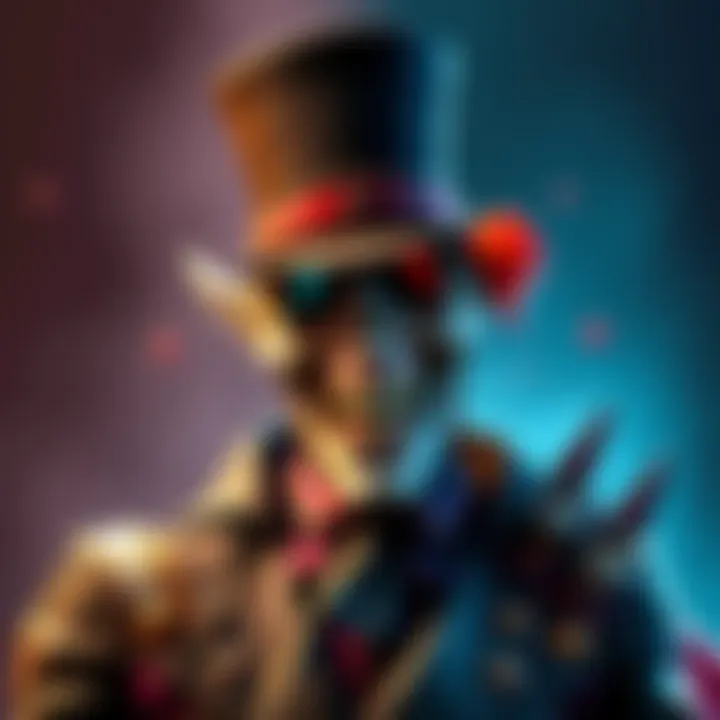 A dapper enemy in Darksiders wearing a top hat and talking with a British accent