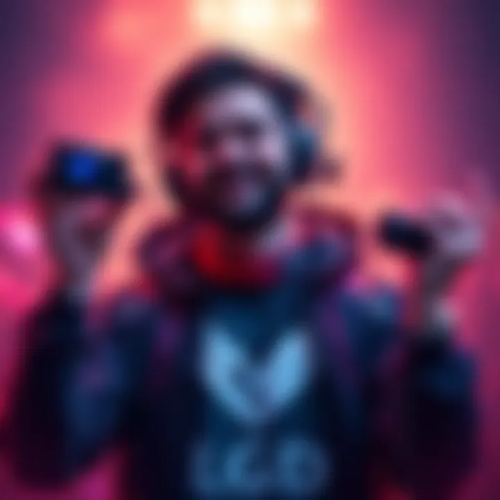 Topson joins LGD Dota 2 team Topson in gaming gear, celebrating his new role with LGD Dota 2 team