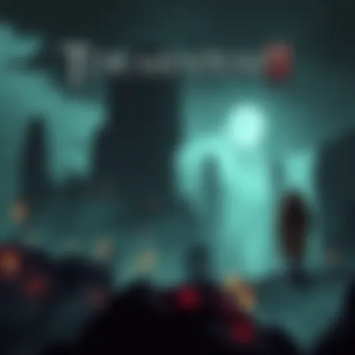 Tormentum II Game Cover Hand-painted scene from Tormentum II featuring dark, eerie environment with a character exploring mysterious landscapes.