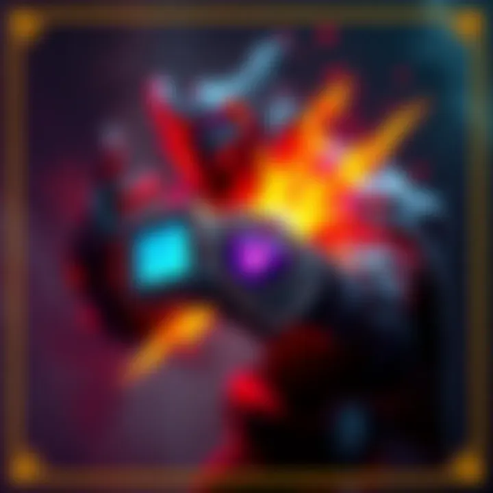 A character holding the Torrente item during a raid, showcasing its design and potential in gameplay.