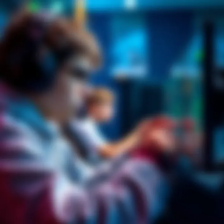 TorteDeLini, a former 5k mmr player, focused on his screen while gaming at archon level