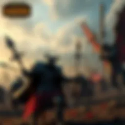 Total War: Warhammer 3 Gameplay A scene from Total War: Warhammer 3 showing new champions and Vampire Counts in action on a battlefield.