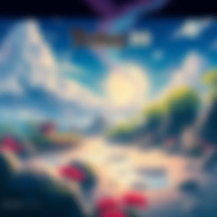 Cover art of Touhou 20 - Fossilized Wonders featuring colorful characters and vibrant landscapes