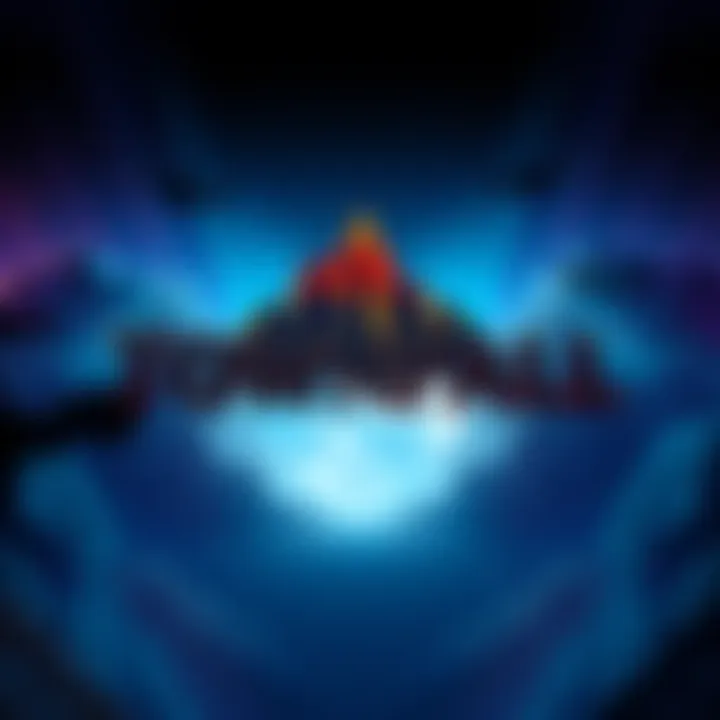 Townfall Game Logo The logo of Townfall against a dramatic background representing anticipation and excitement for the game's release.