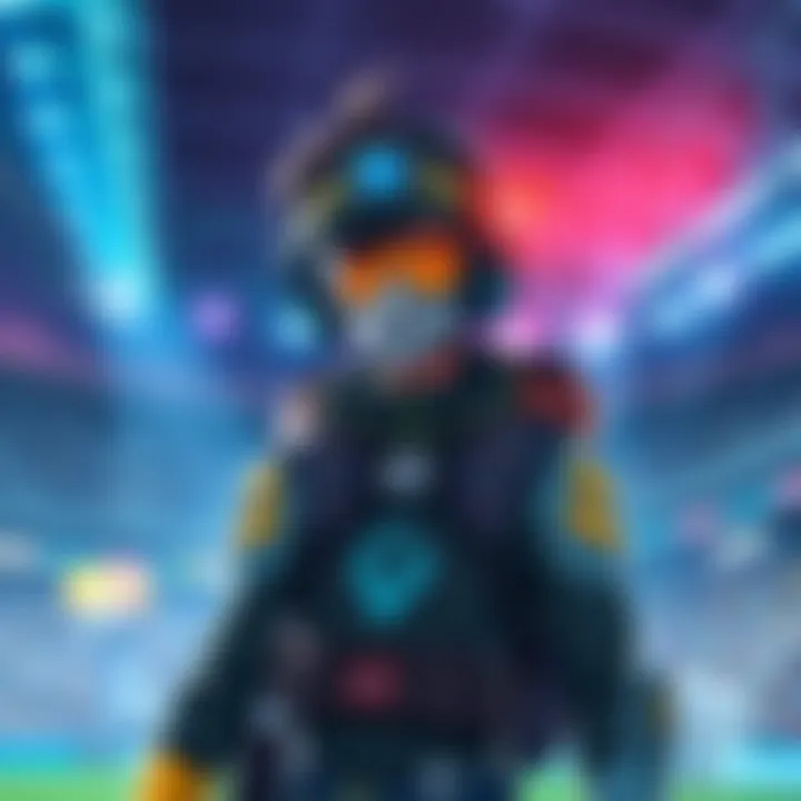 Illustration of Tracer prominently featured in a stadium setting, highlighting the excitement of Season 18's update.