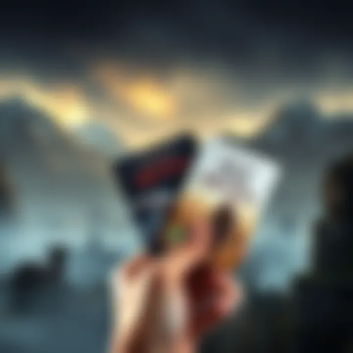 Trade Game Codes for Oblivion A person holding game codes with an image of Elder Scrolls IV: Oblivion remastered in the background