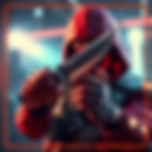 A player offers an amp/penetrator knife in exchange for the Hellwalker item, showcasing the knife prominently