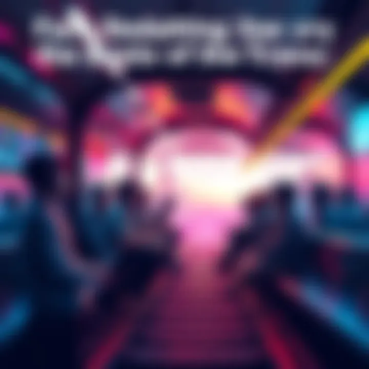 Train section from the game A vibrant scene depicting players discussing the train section of the game, showcasing excitement and debate