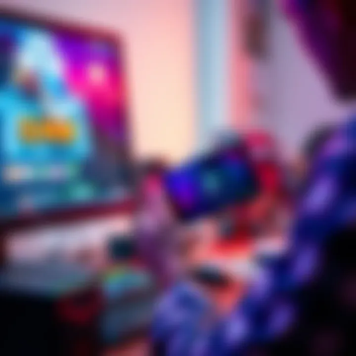 A person connecting a Nintendo Switch to a computer to transfer games for Emudeck on a Steam Deck