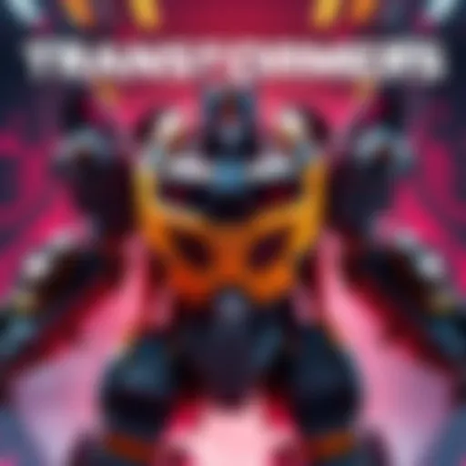 A visual representation of new features in the Transformers Beta 3.9 update with robotic elements