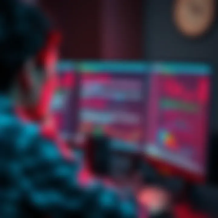 Traxus Contract Issues A frustrated person looking at a computer screen showing error messages related to contracts on the Traxus platform