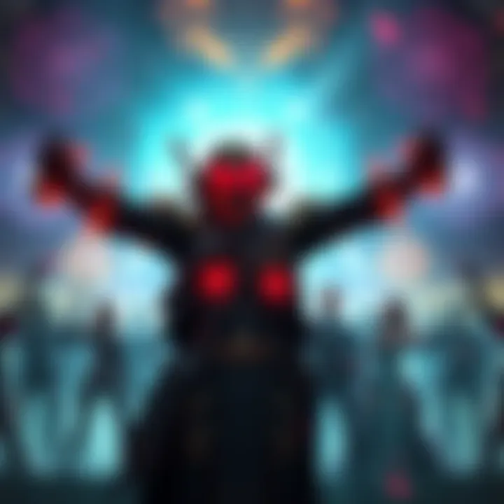 Traxus VIP 1 Achievement Celebration A player celebrates reaching Traxus VIP 1 with excitement, highlighting their next targets Mida, Arachne, and SekGen.