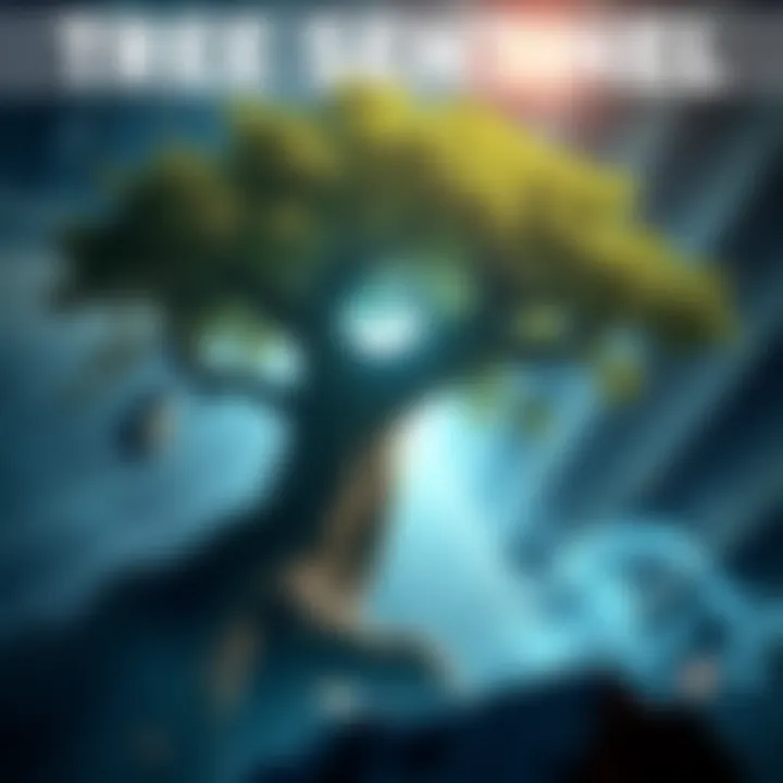 Dynamic depiction of Tree Sentinel showcasing its strategic gameplay features