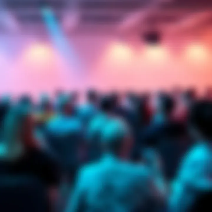 People sharing their thoughts on current trends in a forum setting