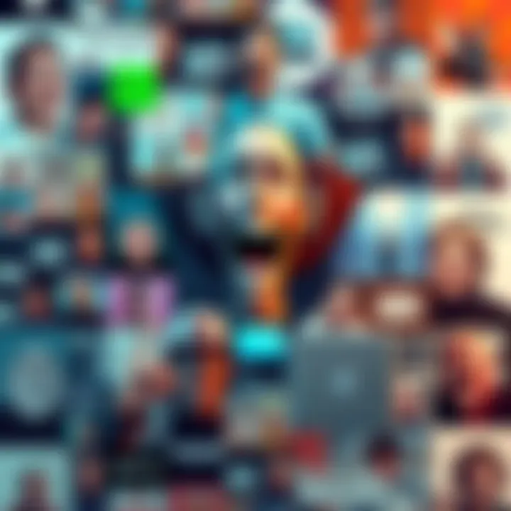 Trends in Internet Humor A collage of popular memes illustrating the evolution of internet humor across various forums and communities