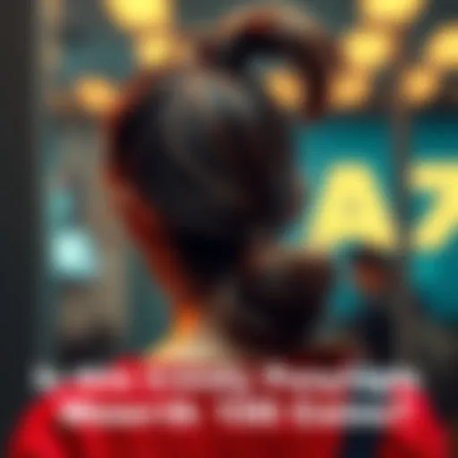 A stylish ponytail hairstyle being showcased, highlighting its aesthetic appeal and trendy look