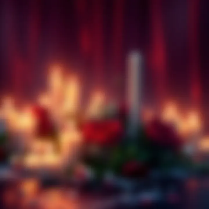 A heartfelt tribute to Shutaro Ida with candles and flowers, representing mourning in the gaming community.