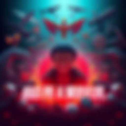 A heartfelt tribute to game designer Shutaro Iida, surrounded by symbols from his popular games like Castlevania and Metal Gear.