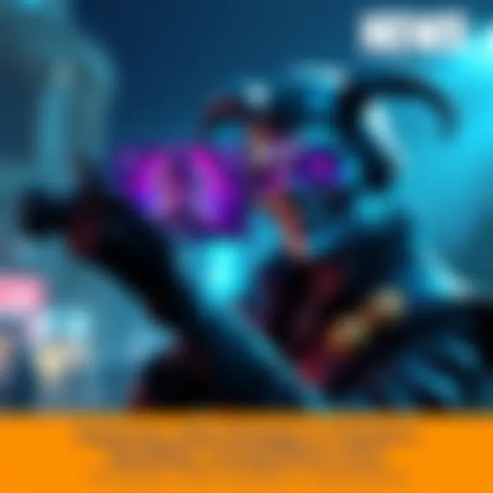 A character styled as Trickster holds the Iridescent Photocard while observing a survivor from a distance, showcasing the gameplay strategy.