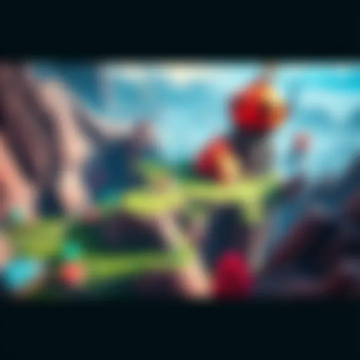 Trickster's Delusion Map Reveal Screenshot of the new map from Trickster's Delusion showing vibrant landscapes and exciting gameplay elements