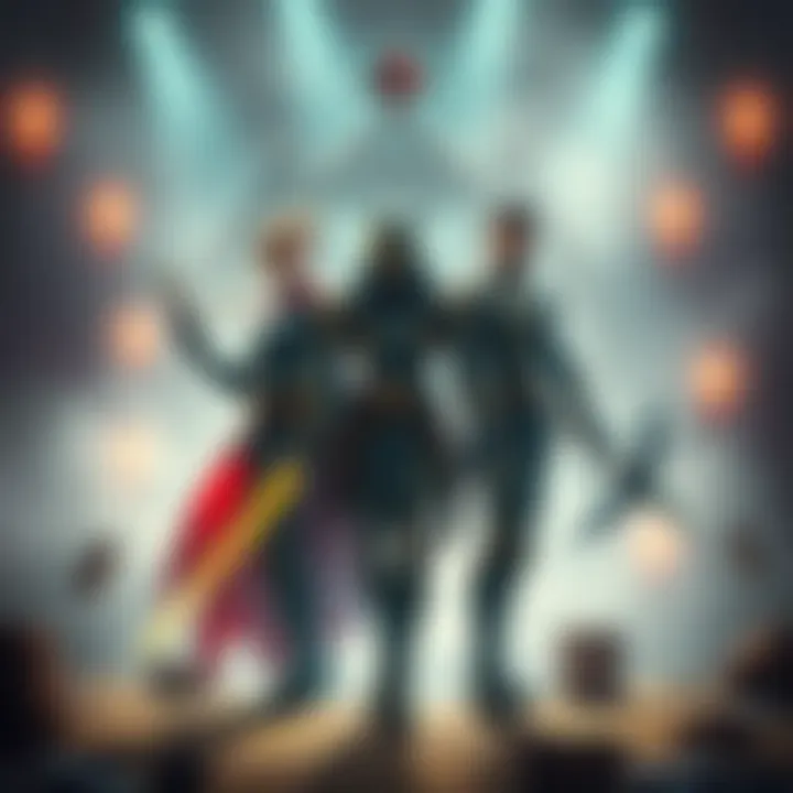 Three trios with unique abilities stand ready for a battle under the Scadutree blessing, showcasing their strengths and dynamics.