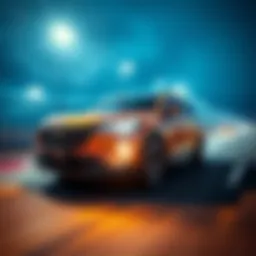 TRK vehicle demonstrates peak performance of 158kph on a track, showcasing advanced technology in action.