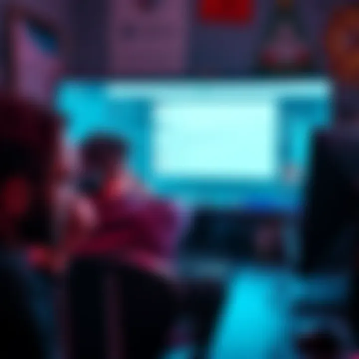 A person sitting at a computer, looking frustrated while reading negative comments on a forum. The screen shows various trolling messages and a ban notice.