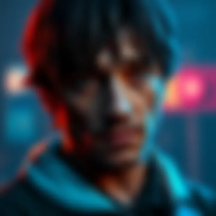 A character looking distressed, reflecting on past trauma and current struggles after intense events from Season Four.