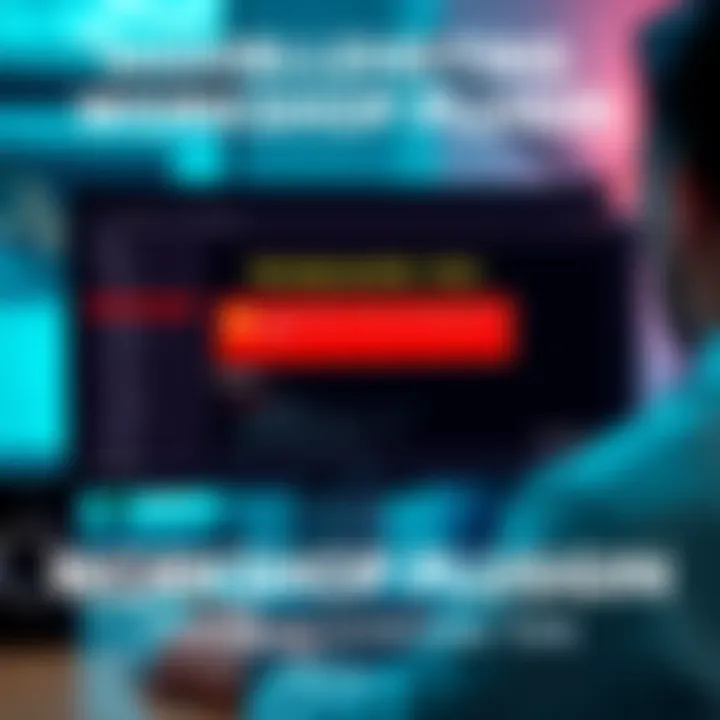 A computer screen displaying a workshop plugin error, with a person looking confused while checking settings.