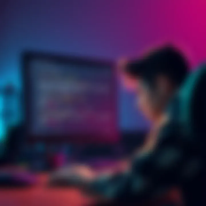 A computer screen displaying error codes related to MH Wilds alongside a player looking frustrated