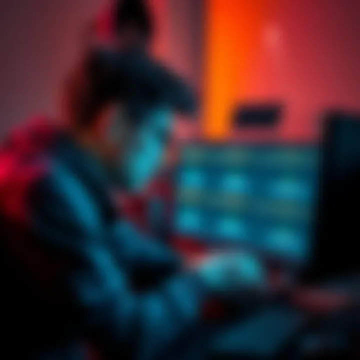 A person looking for help on a computer with MyHouse.Wad error messages on the screen
