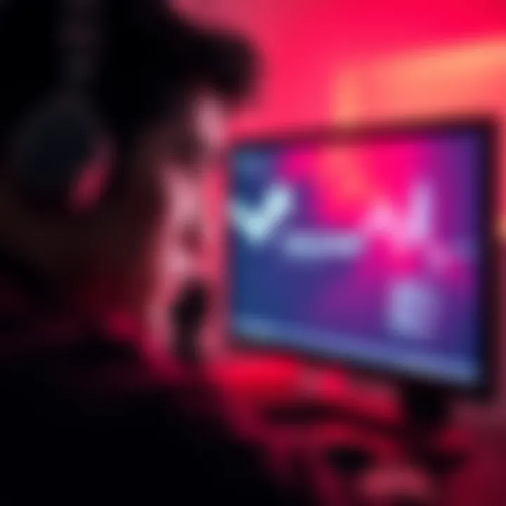 A person looking at a computer screen showing a Steam error message with a confused expression