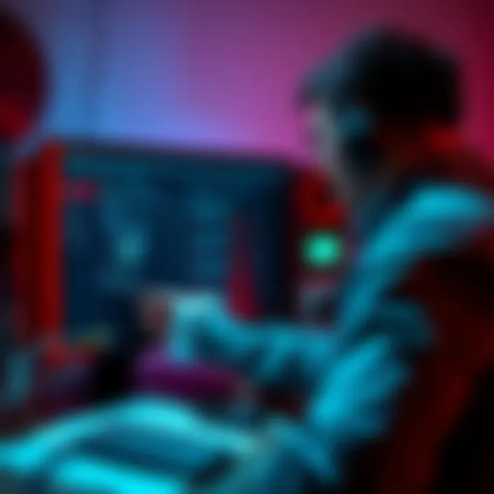 User checking device connections on a computer screen to identify slow internet issues with Verizon Fios.