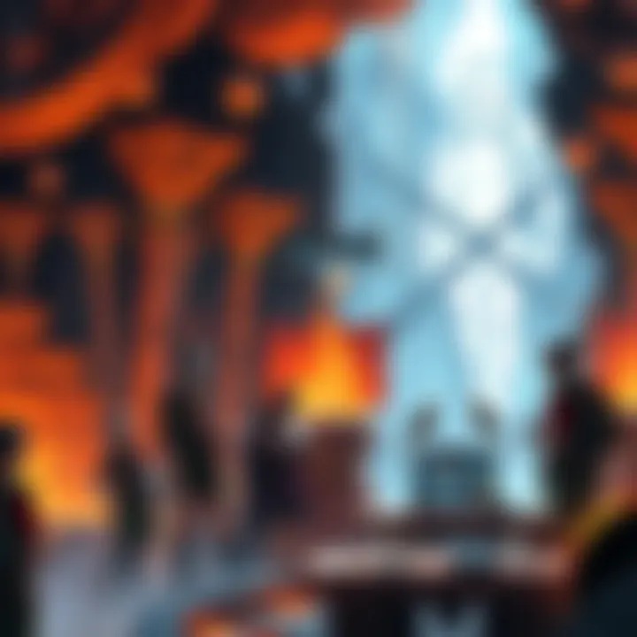 Players discussing issues starting the Troy fight in the Great Vault with a game interface visible