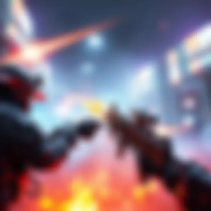 Truth and Riskrunner Weapons Two standout weapons, Truth rocket launcher and Riskrunner submachine gun, showcased in a PVE setting with players engaging in combat.