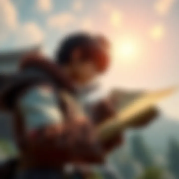 A player in Tsushima looking at a map, searching for the last two tales needed for the Helping Sword Hand trophy