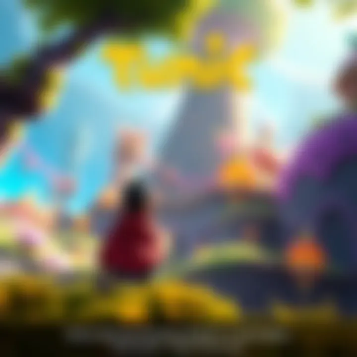 Tunic Game Update Announcement A vibrant scene from Tunic showcasing gameplay elements with a character exploring a colorful world, hinting at new features for Switch 2.