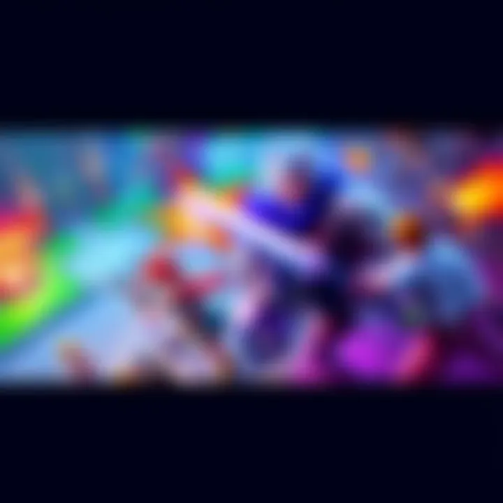 A colorful turn-based RPG battle scene featuring characters in strategic positions, showcasing vibrant graphics and challenging gameplay.