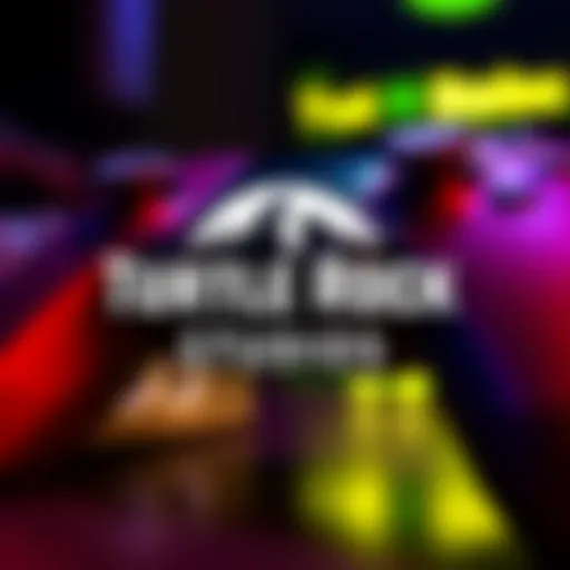 Turtle Rock Studios logo with a gaming controller in the background