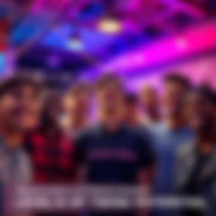 A group of diverse young men celebrating their achievements in the twink community, showcasing pride and joy in a vibrant setting.