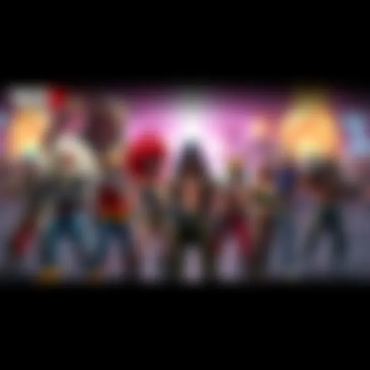 Fan-Made Characters for Twisted Metal V A colorful lineup of fan-created characters from Twisted Metal V, showcasing various designs and skills, set against a dynamic gaming background.