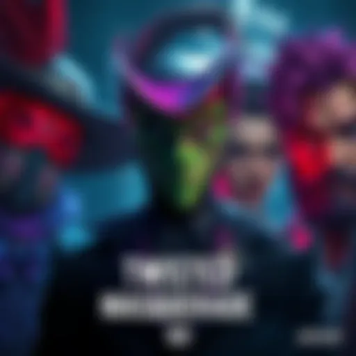 Key characters from the Twisted Masquerade chapter are depicted wearing masks, hinting at their hidden connections and roles in the story.
