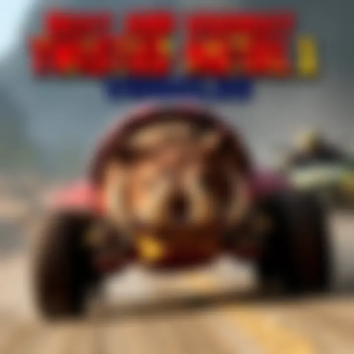 A comparison of the best and worst vehicles from Twisted Metal 1, featuring Warthog in action and Pit Viper in the background.