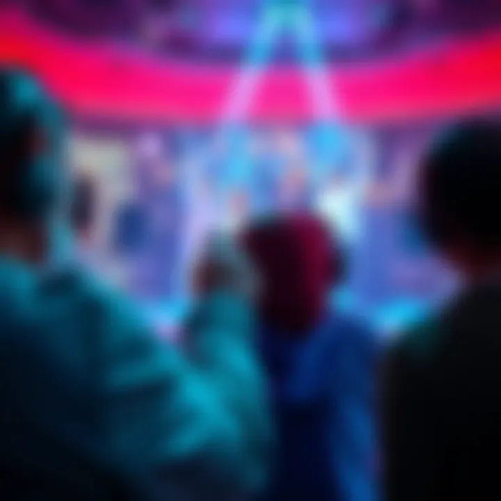 Twitch Gift 'Em All Feature A streamer on Twitch gifts subscriptions to a group of excited viewers in a colorful chat window