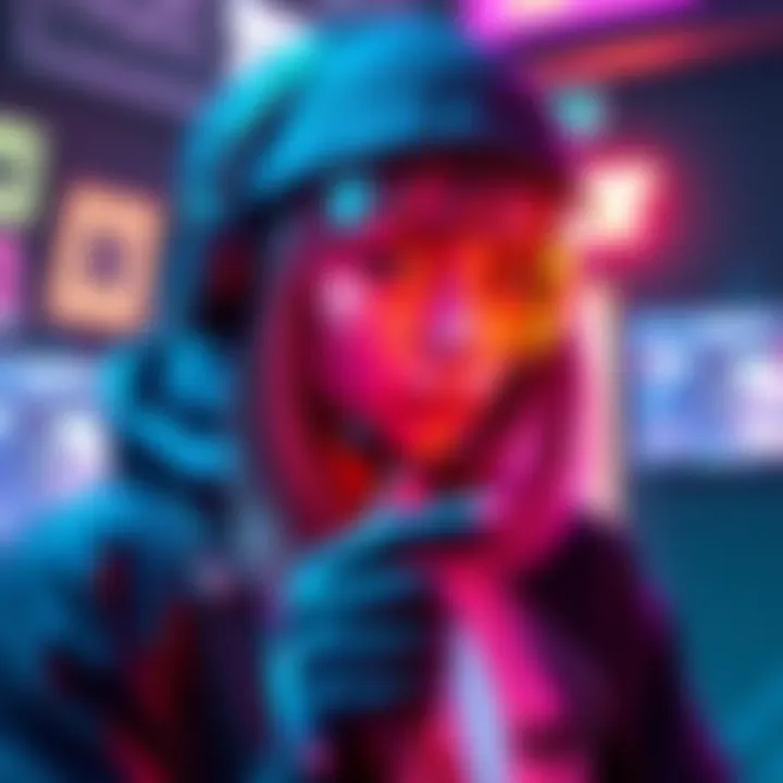 Neon impersonates Deshae Frost on Twitch, illustrating the security flaw and theft.
