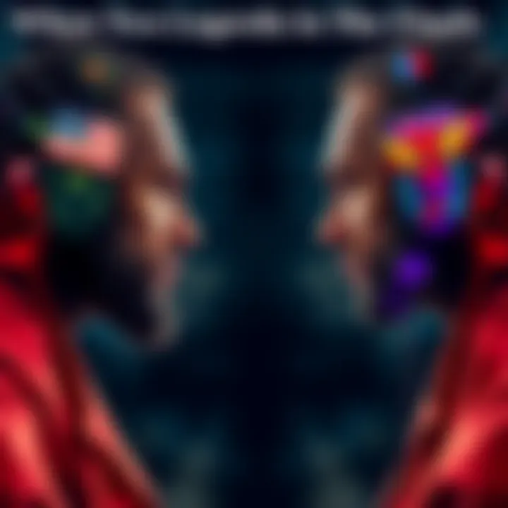Two Legends in the Finals Two legendary players face off in a tense match, with one player expressing a bold promise to defeat the other.